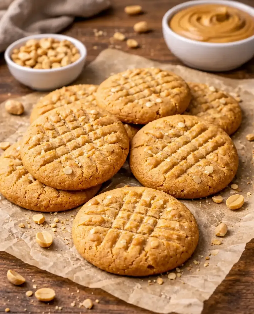 pyszne kremowe ciastka z masłem orszechowym z 3 składników michał gotuje